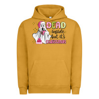 Pigment Peanut Butter dead inside but it's christmas Urban Hoodie - MaliasSmallBusiness