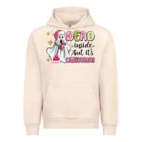 Sandshell dead inside but it's christmas Urban Hoodie - MaliasSmallBusiness