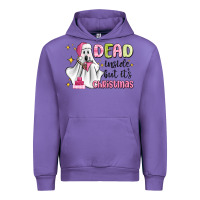 Tulip dead inside but it's christmas Urban Hoodie - MaliasSmallBusiness