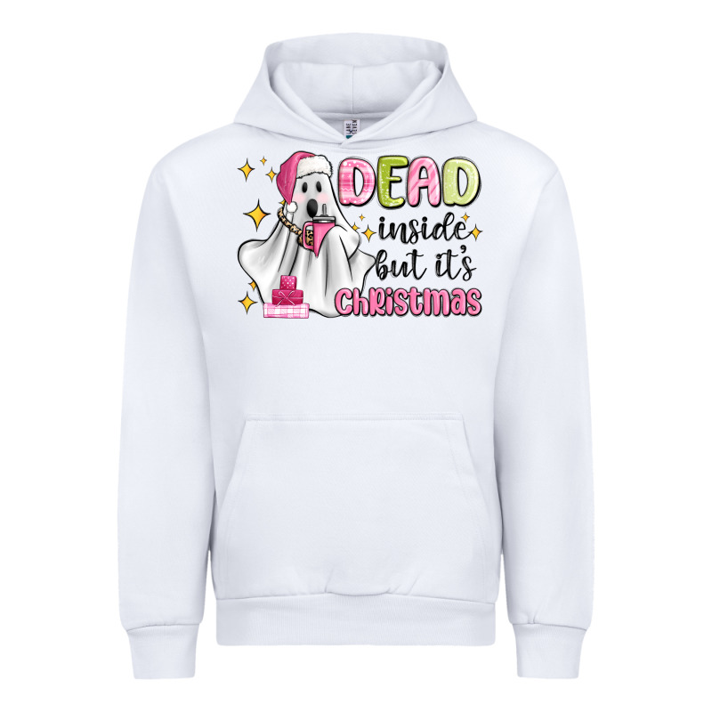 Dead Inside But It's Christmas Urban Hoodie by MaliasSmallBusiness | Teevron