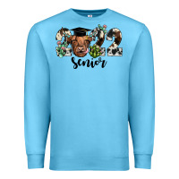 Ocean Blue highland cow 2022 Premium Sweatshirt - JahusDesignShop