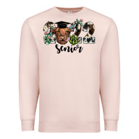 Pale Pink highland cow 2022 Premium Sweatshirt - JahusDesignShop