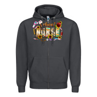 Smoke school nurse Zipper Hoodie - CowhideDigitalArt