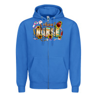 True Royal school nurse Zipper Hoodie - CowhideDigitalArt