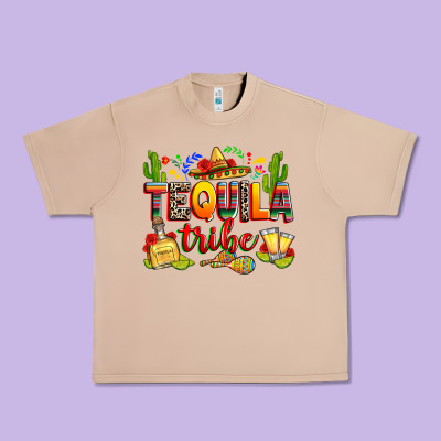 Tequila Tribe Urban Heavy Tee Designed By Ranaportraitstore