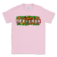 Bubblegum Pink Mexicana Classic Tee - texasbilliewilder