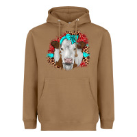 Toasted Coconut ribbon simmental leopard Heavyweight Hoodie - JahusDesignShop