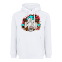 White ribbon simmental leopard Heavyweight Hoodie - JahusDesignShop
