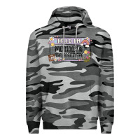 Slate Camo hello im mentally at the bookstore Premium Hoodie - MaliasSmallBusiness