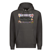 Smoke hello im mentally at the bookstore Premium Hoodie - MaliasSmallBusiness