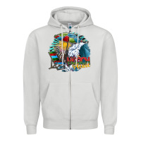 Dove Grey beach please Zipper Hoodie - SublimationCraftShop