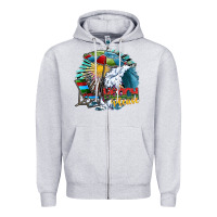 Heather Grey beach please Zipper Hoodie - SublimationCraftShop