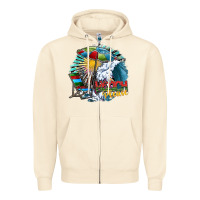 Sandshell beach please Zipper Hoodie - SublimationCraftShop