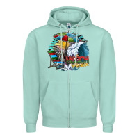 Beach Please Zipper Hoodie | Teevron