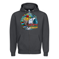 Smoke beach please Zipper Hoodie - SublimationCraftShop