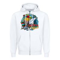 White beach please Zipper Hoodie - SublimationCraftShop