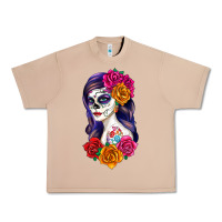 Burro sugar skull girl Urban Heavy Tee - RanaPortraitStore