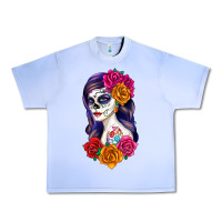 Grape Ice sugar skull girl Urban Heavy Tee - RanaPortraitStore