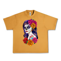 Peanut Butter sugar skull girl Urban Heavy Tee - RanaPortraitStore