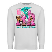 Dove Grey m a medical assistant Premium Sweatshirt - AdoDesignShop
