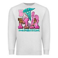 Oatmeal Heather m a medical assistant Premium Sweatshirt - AdoDesignShop