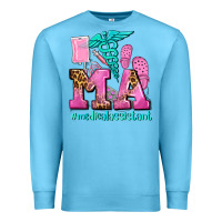 Ocean Blue m a medical assistant Premium Sweatshirt - AdoDesignShop