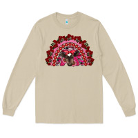 Mushroom valentine's day baby cow rainbow Long Sleeve Tee - RanaPortraitStore