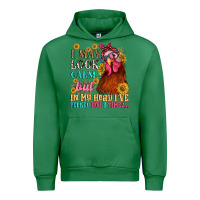 Emerald i may look calm but in my head i pecked you three Urban Hoodie - NancyCooperArtShop