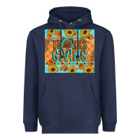 Navy Thanksgiving Turkey Heavyweight Hoodie - Artiststas