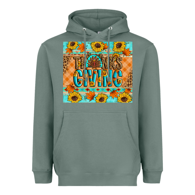 Thanksgiving Turkey Heavyweight Hoodie by Artiststas | Teevron