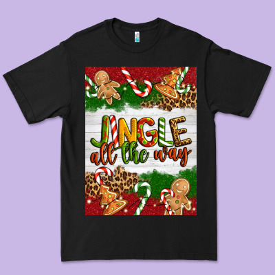 Christmas Jingle All The Way Premium Tee Designed By Artiststas
