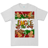 Dove Grey Christmas Jingle All The Way Premium Tee - Artiststas