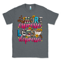 Charcoal Heather more espresso less depresso Classic Tee - Zillion Design Studio