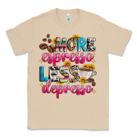 Mushroom more espresso less depresso Classic Tee - Zillion Design Studio