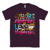 Plum more espresso less depresso Classic Tee - Zillion Design Studio