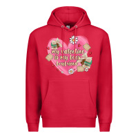 Cardinal my valentine is my look boyfriend Premium Hoodie - MaliasSmallBusiness