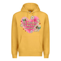 Mustard my valentine is my look boyfriend Premium Hoodie - MaliasSmallBusiness