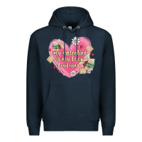 Navy my valentine is my look boyfriend Premium Hoodie - MaliasSmallBusiness