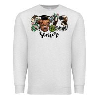 Oatmeal Heather highland cow 2023 Premium Sweatshirt - JahusDesignShop