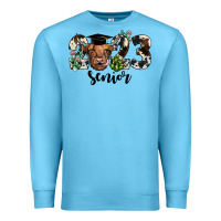 Ocean Blue highland cow 2023 Premium Sweatshirt - JahusDesignShop