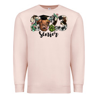 Pale Pink highland cow 2023 Premium Sweatshirt - JahusDesignShop