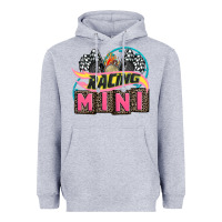 Heather Grey racing mini with racing oto equipment Heavyweight Hoodie - AdoDesignShop