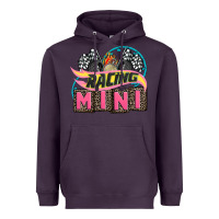 Plum racing mini with racing oto equipment Heavyweight Hoodie - AdoDesignShop