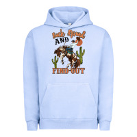 Pigment Grape Ice buck around and find out rodeo cowboy Urban Hoodie - MaliasSmallBusiness
