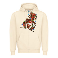 Sandshell Christmas crawfish Zipper Hoodie - FaDigitalArtStudio