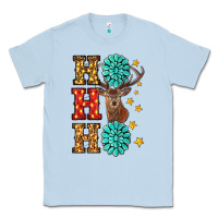Dusty Blue christmas ho ho ho Classic Tee - RanaPortraitStore