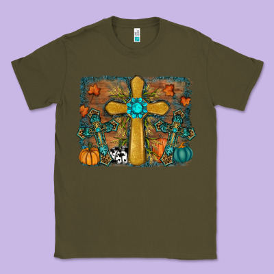 Fall Cross Classic Tee Designed By Ranaportraitstore