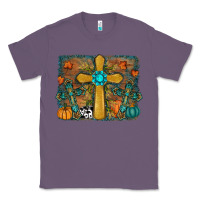 Lavender fall cross Classic Tee - RanaPortraitStore