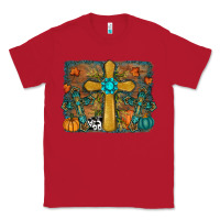 Red fall cross Classic Tee - RanaPortraitStore