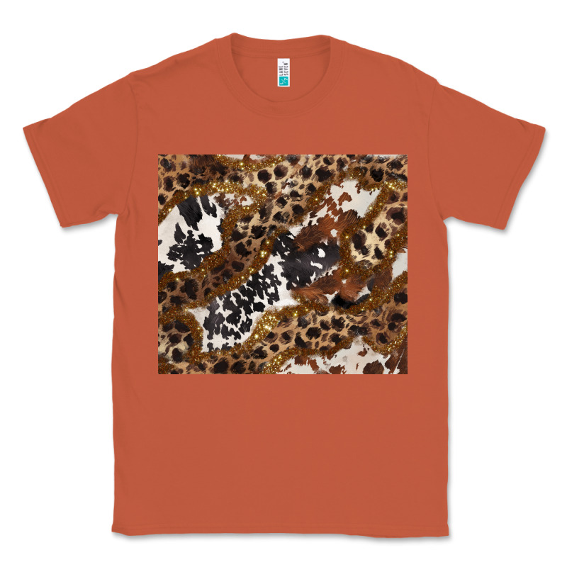 Leopard And Cowhides Classic Tee by BarkalooDesign | Teevron